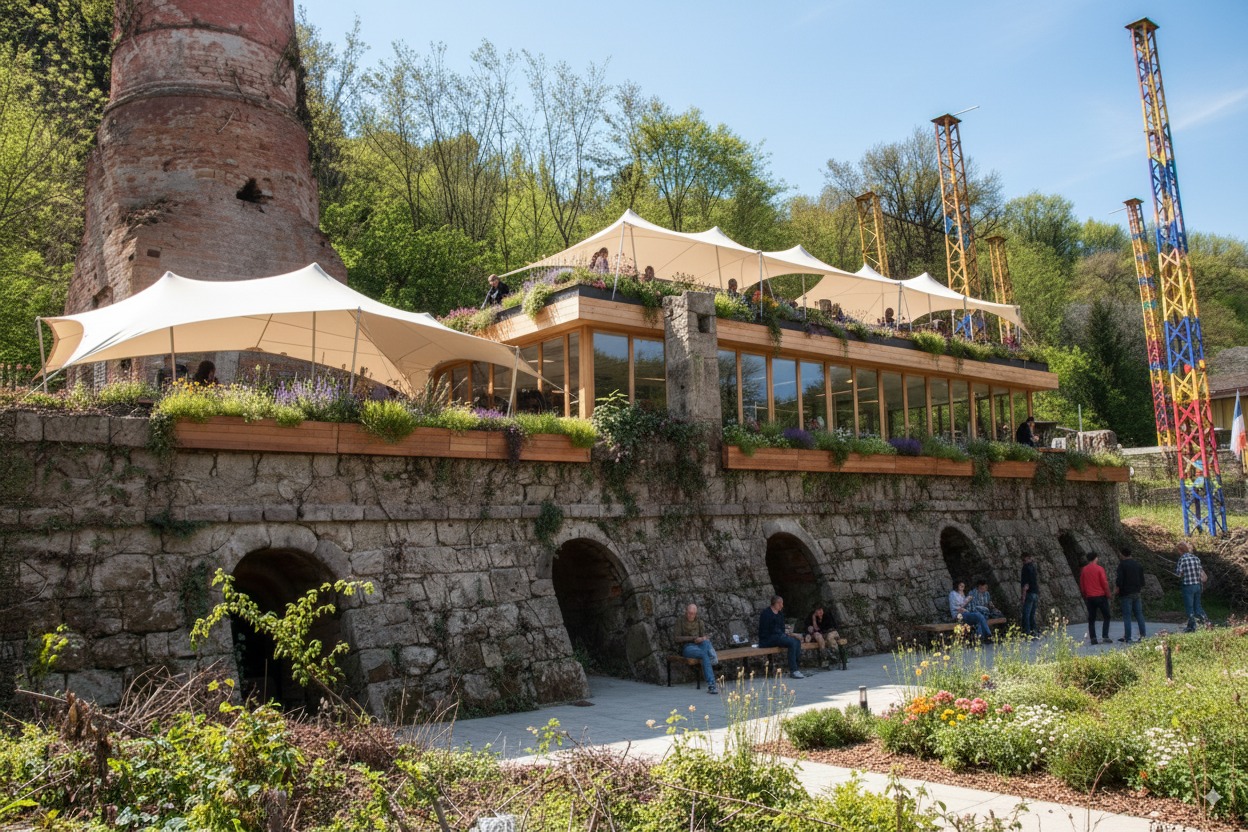Vista panoramica del villaggio